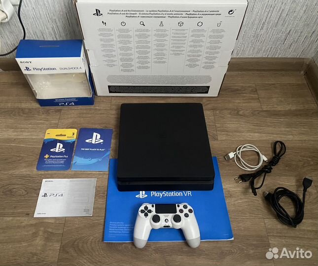 Sony PS4 Slim 60 игр/на 1 Тб/2021г