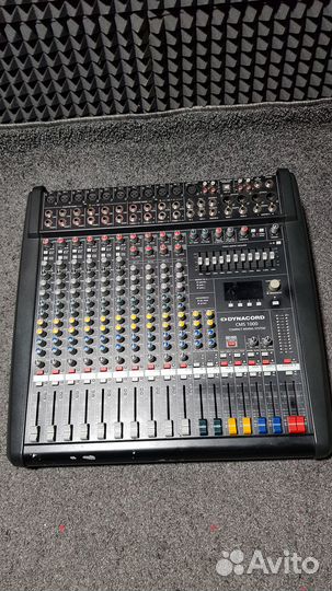 Микшерный пульт dynacord 1000-3 cms (пассив)
