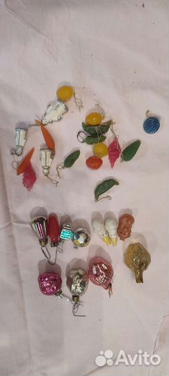 Елочные игрушки СССР