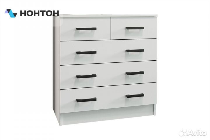 Комод К800-3/2 белый гладкий