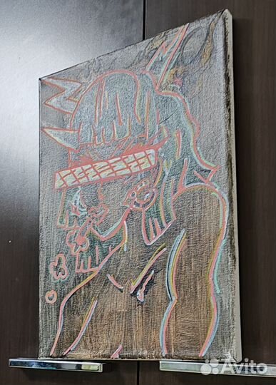 Картина акрилом на холсте на подрамнике 25 x 35 см