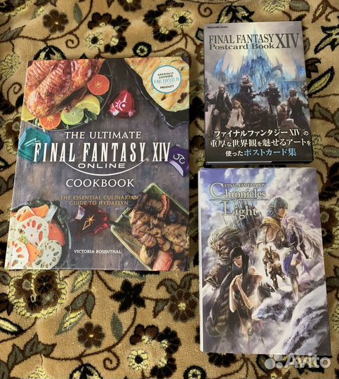 12 книг и артбуков по Final Fantasy XIV