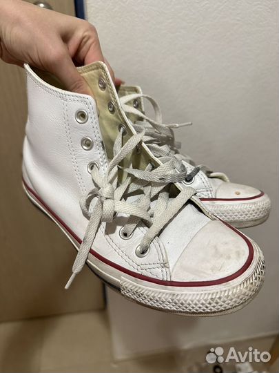 Кеды converse кожаные 37,5