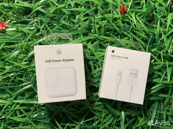 Apple USB Power Adapter Lightning to USB зарядки