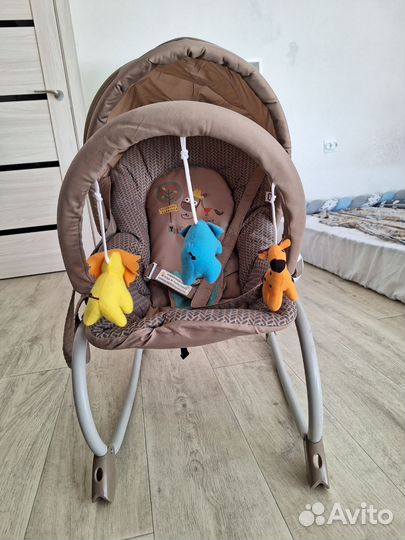 Шезлонг детский babyton