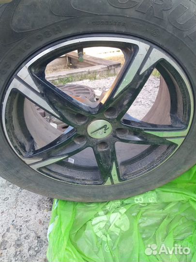 Литые диски r16 5x114 3 с резиной
