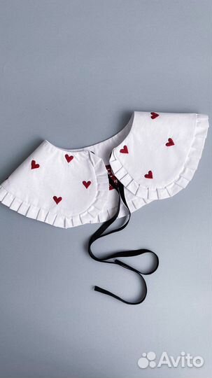 Воротник с вышивкой