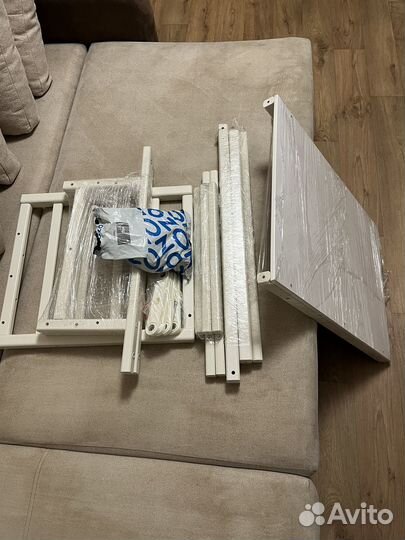 Детская кроватка трансформер с маятником