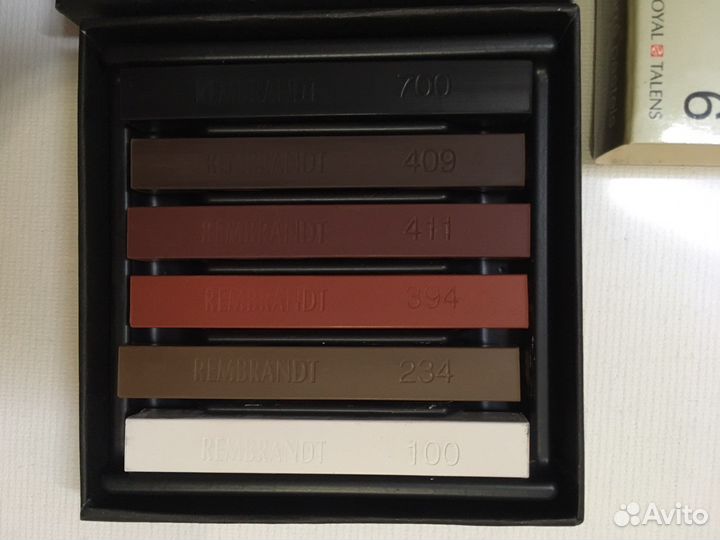 Набор сухой твёрдой пастели Rembrandt 6