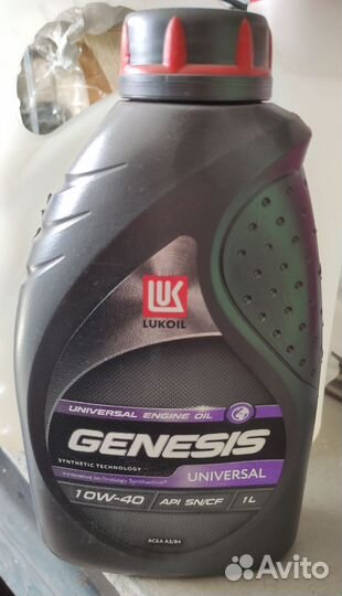 Моторное масло Lukoil genesis 10w40 оригинал