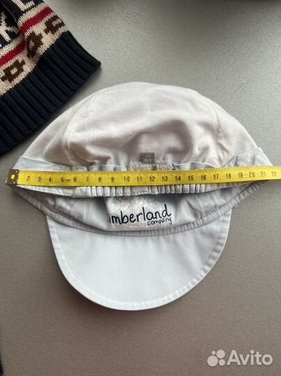 Шапка панамка кепка 46-48 для малыша 0-12 месяцев