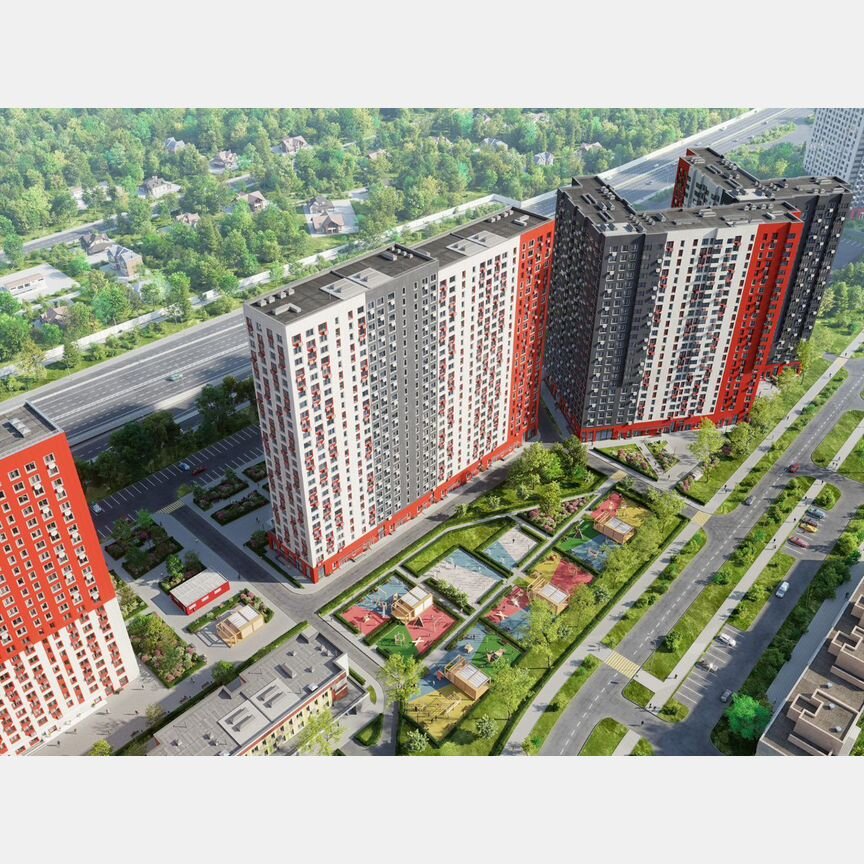 2-к. квартира, 53,4 м², 18/19 эт.