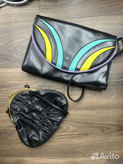 Две сумки винтаж 80е годы