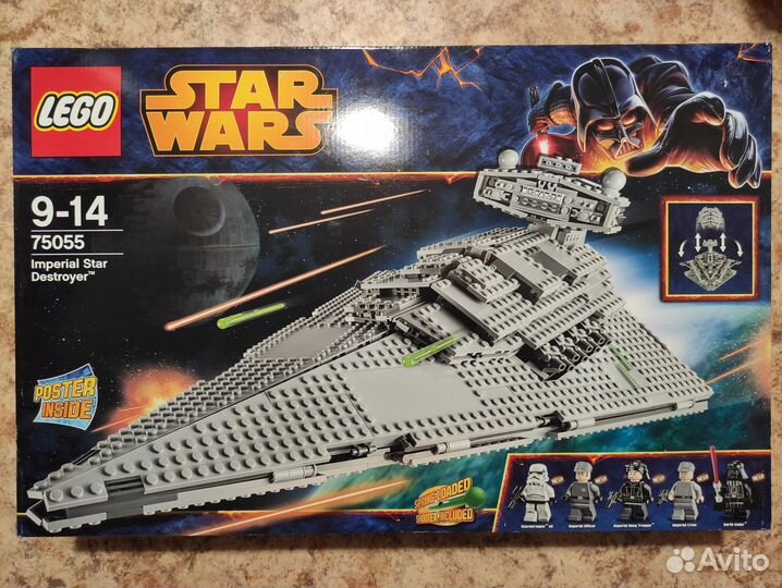 Star Wars 75055 Имперский Звёздный Разрушитель