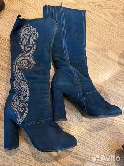 Ботильоны женские 38 размер натуральная кожа