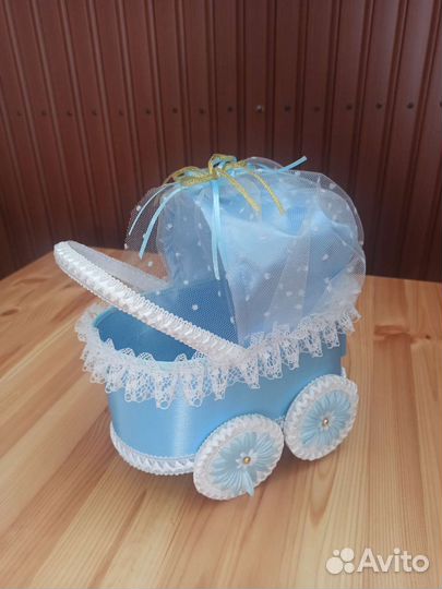 Коляска для сбора денег на свадьбу