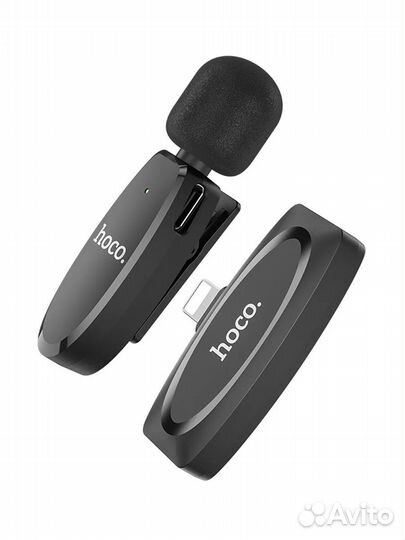 Беспроводной петличный микрофон Hoco Type-C