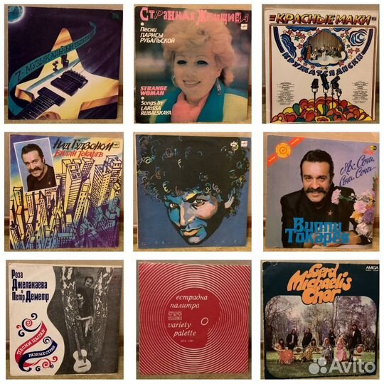 Виниловые пластинки - музыка самых разных жанров