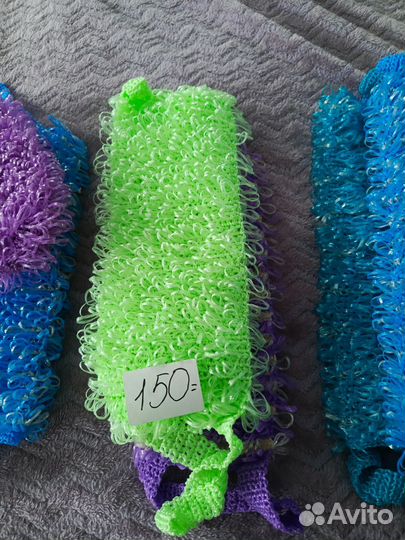 Мочалка ручной работы