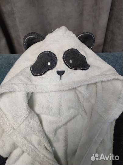 Халат махровый детский, р 98-104