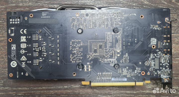 Видеокарта MSI GTX 1060 armor OC 6gb