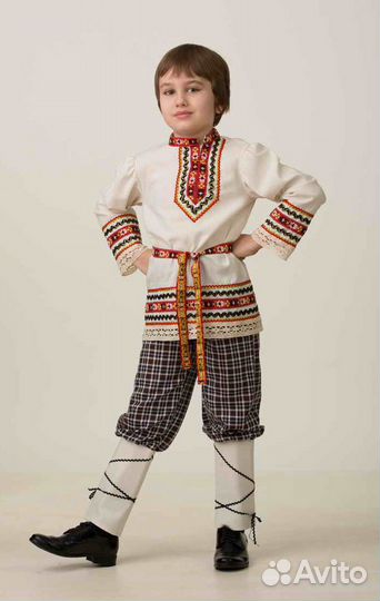 Косоворотка, картуз, русская рубаха, костюм Емели