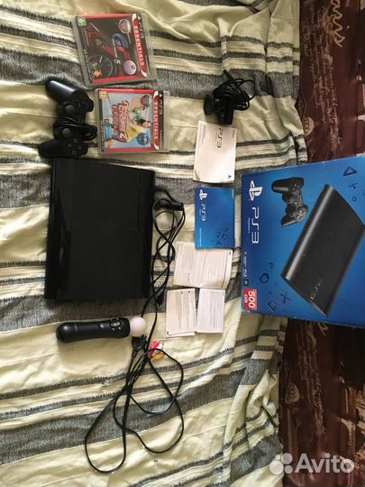 Sony PlayStation 3 + 2 игры