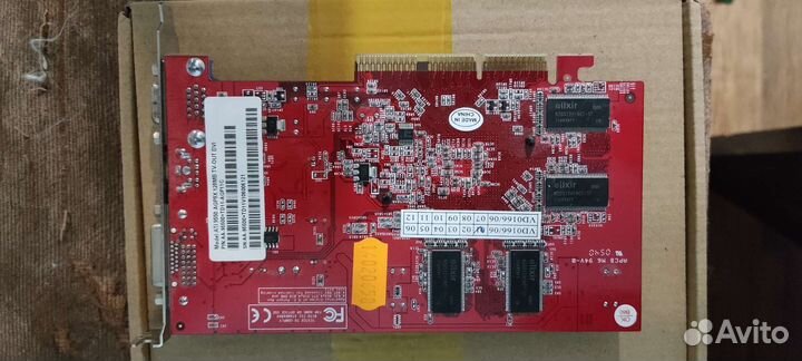 Видеокарта agp. Сетевая карта, звуковая карта