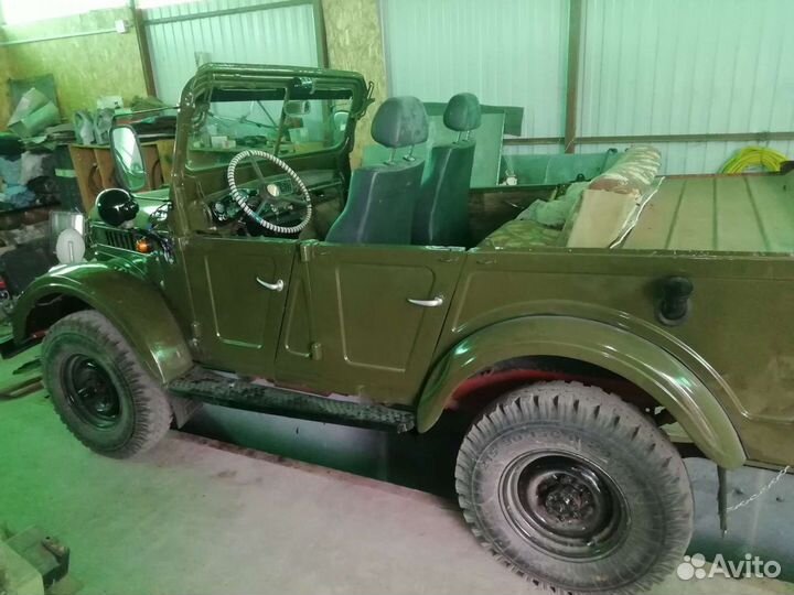 ГАЗ 69 2.1 МТ, 1965, 600 км