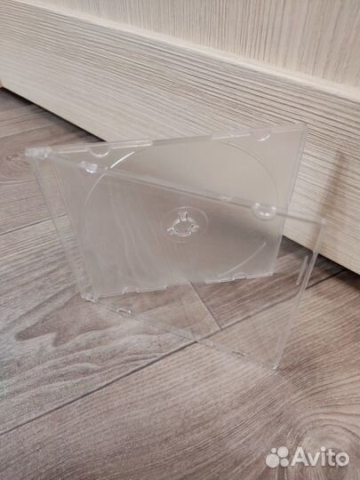 Пластиковый бокс для cd, dvd