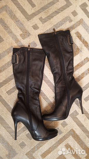 Сапоги женские натуральная кожа 38