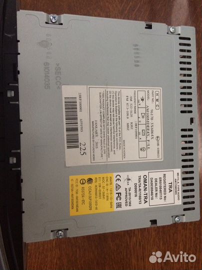 Штатная автомагнитола Hyundai Elantra