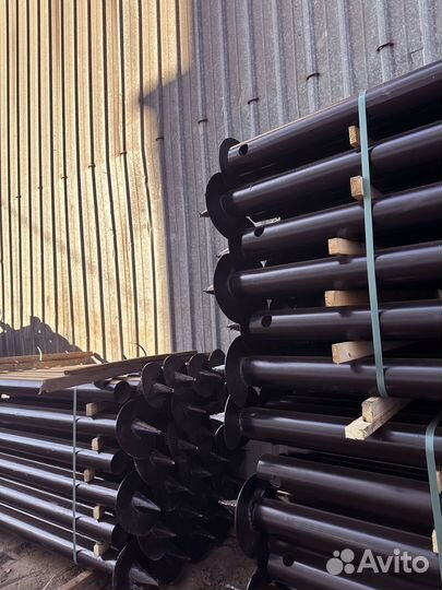 Винтовые сваи доставка монтаж