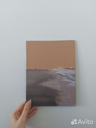 Картина акрилом на холсте