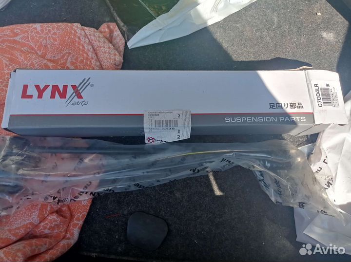 Стойки стабилизатора peugeot 206