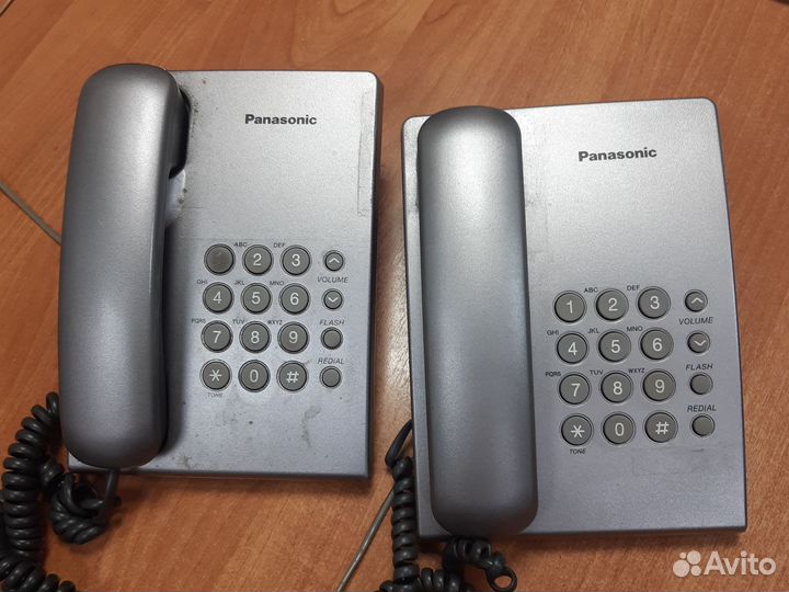 Проводной телефон panasonic