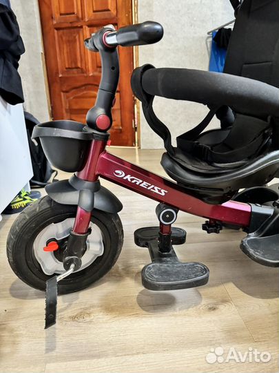 Велосипед трехколесный Kreiss Премиум с тентом