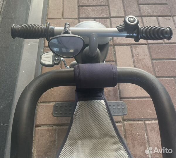 Детский 3 колёсный велосипед с родительской ручкой