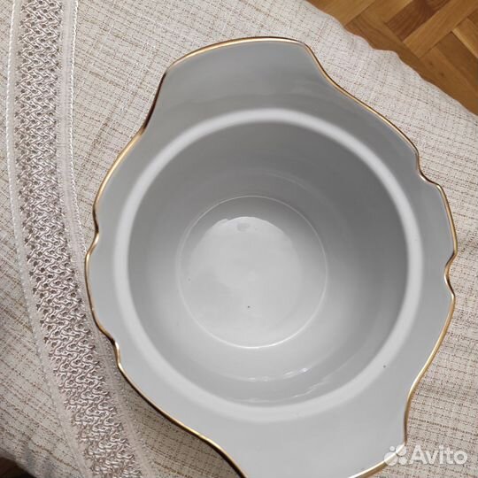Фарфор. Супница Дулево астры
