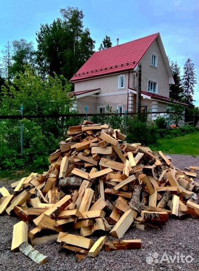 Дрова Березовые от производителя навалом в Выборге