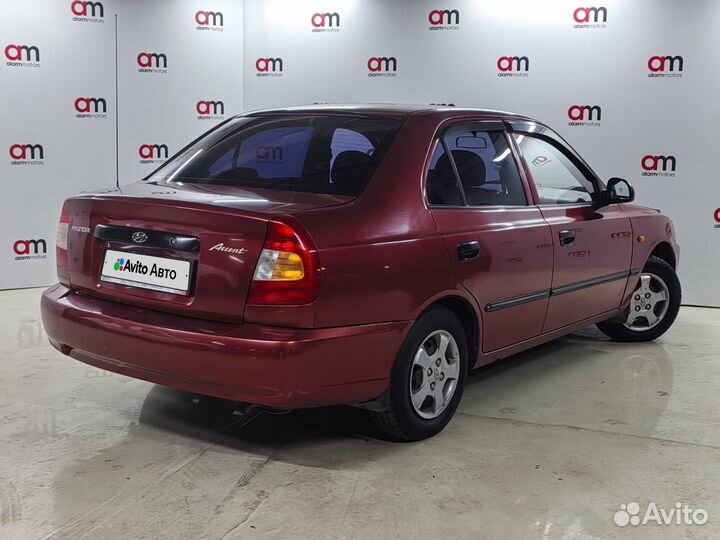 Hyundai Accent 1.5 AT, 2005, 197 000 км