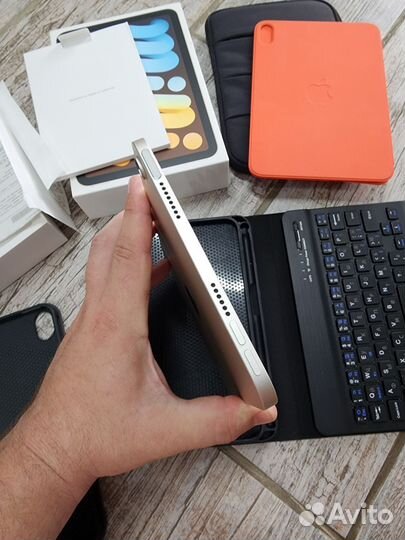 iPad mini 6, ростест, Wi-fi, 64gb+чехол Folio