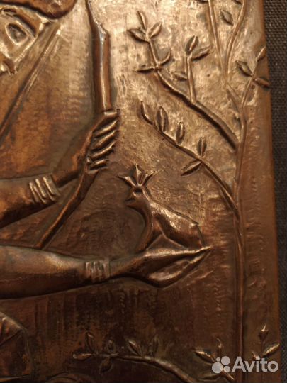 Чеканка медная 