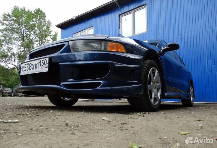 Бампер передний Cyber для Mitsubishi Galant 8