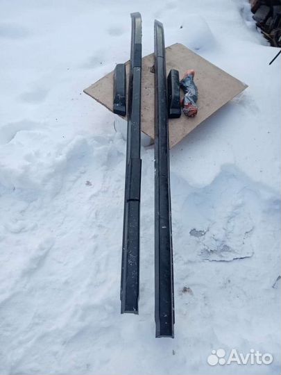 Рейлинги nissan x-trail с креплениями