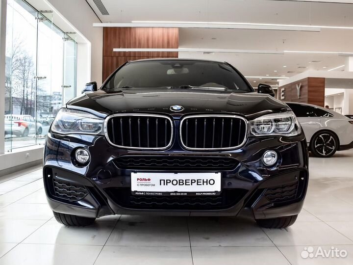 BMW X6 3.0 AT, 2017, 121 864 км