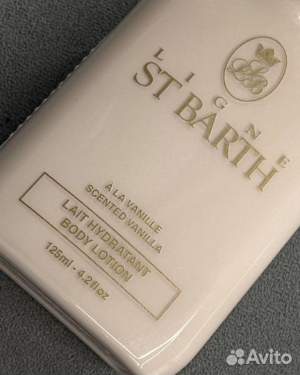 Лосьон для тела с ванилью 25 мл st barth новый
