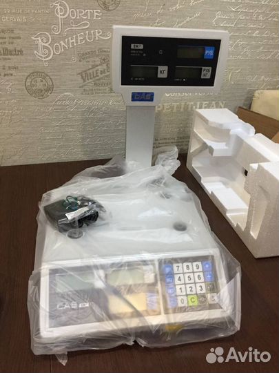 Весы торговые CAS ER-JR-15CBU