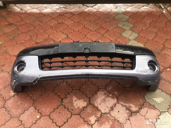 Nissan note передний бампер