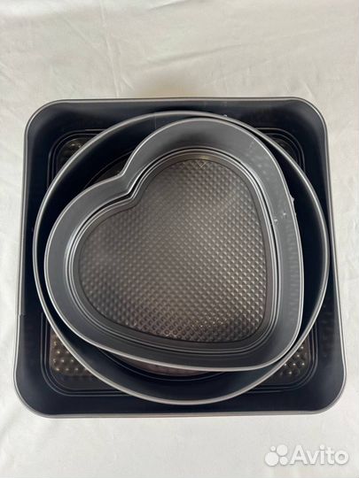 Набор разъемных форм для выпечки, разные формы